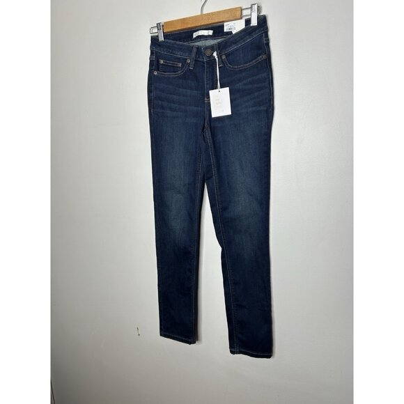 Lauren Conrad Skinny Jeans Mid Rise Feel Good Stretch New With Tags Size 4 NWT - Picture 2 of 9